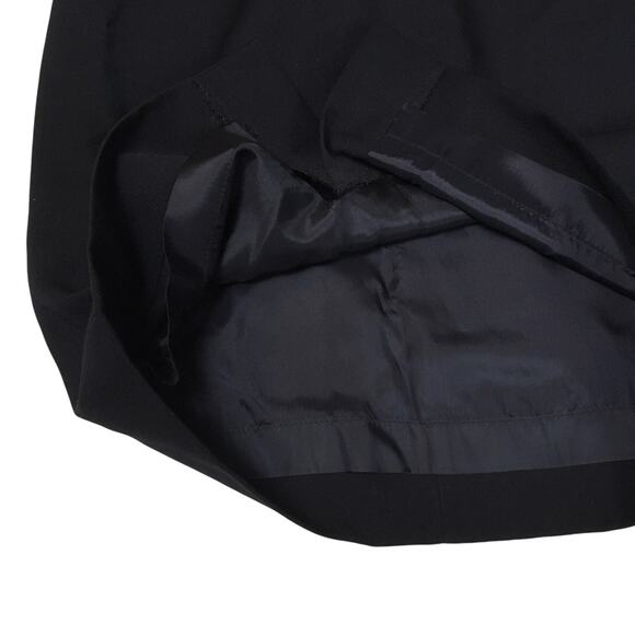 Escada Margaretha Ley Pencil Skirt Straight Pockets Black New Wool Womens Career - Picture 7 of 11